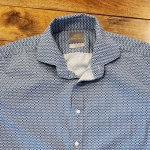 Men's Thomas Dean button-front shirt‎